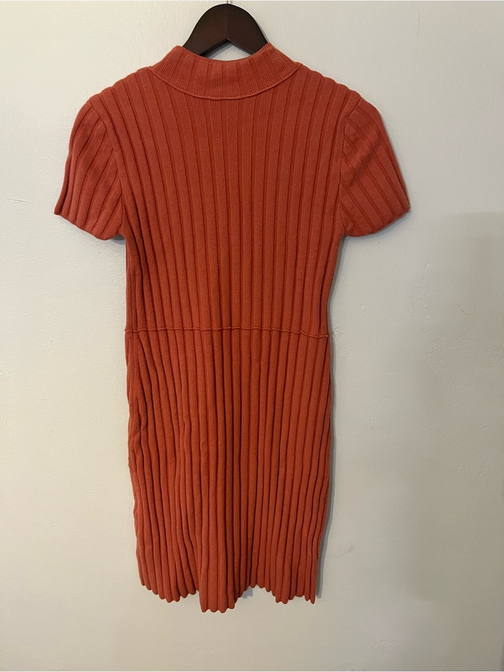 Free People Ribbed Knit Mock Neck Dress XS/S - Picture 3 of 7